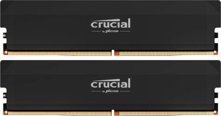Pamięć Crucial Pro Overclocking, DDR5, 32 GB, 6400MHz, CL38 (CP2K16G64C38U5B)