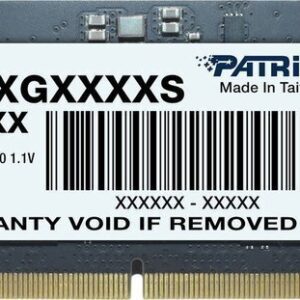 Pamięć do laptopa Patriot Signature, SODIMM, DDR5, 32 GB, 5600 MHz, CL46 (PSD532G56002S)