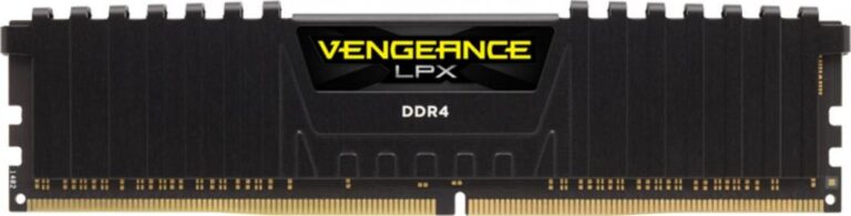 Pamięć Corsair Vengeance LPX, DDR4, 16 GB, 3200MHz, CL16 (CMK16GX4M1E3200C16)
