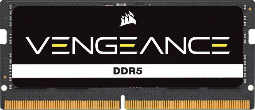 Pamięć do laptopa Corsair Vengeance, SODIMM, DDR5, 8 GB, 4800 MHz, CL40 (CMSX8GX5M1A4800C40)