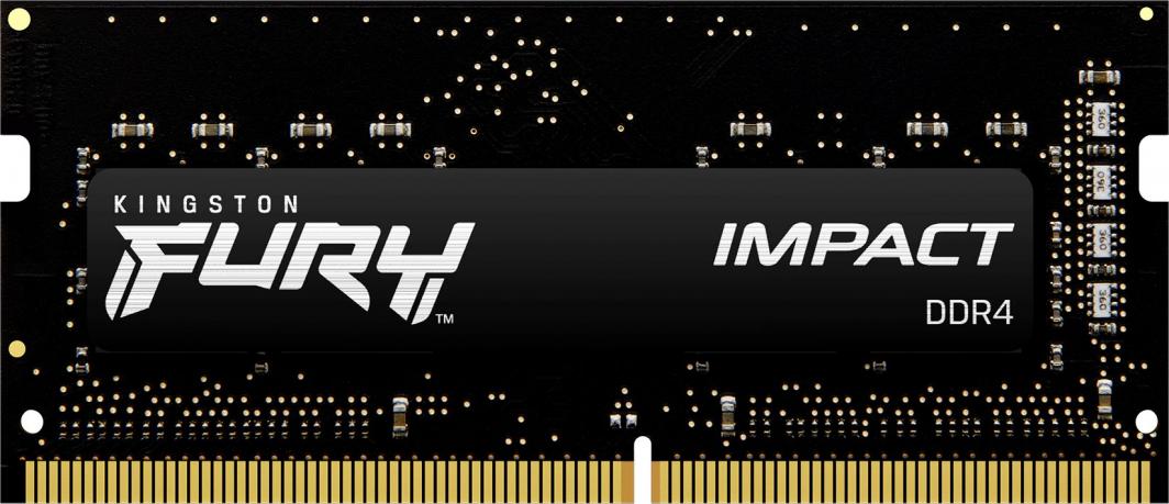 Pamięć do laptopa Kingston Fury Impact, SODIMM, DDR4, 16 GB, 3200 MHz, CL20 (KF432S20IB/16)