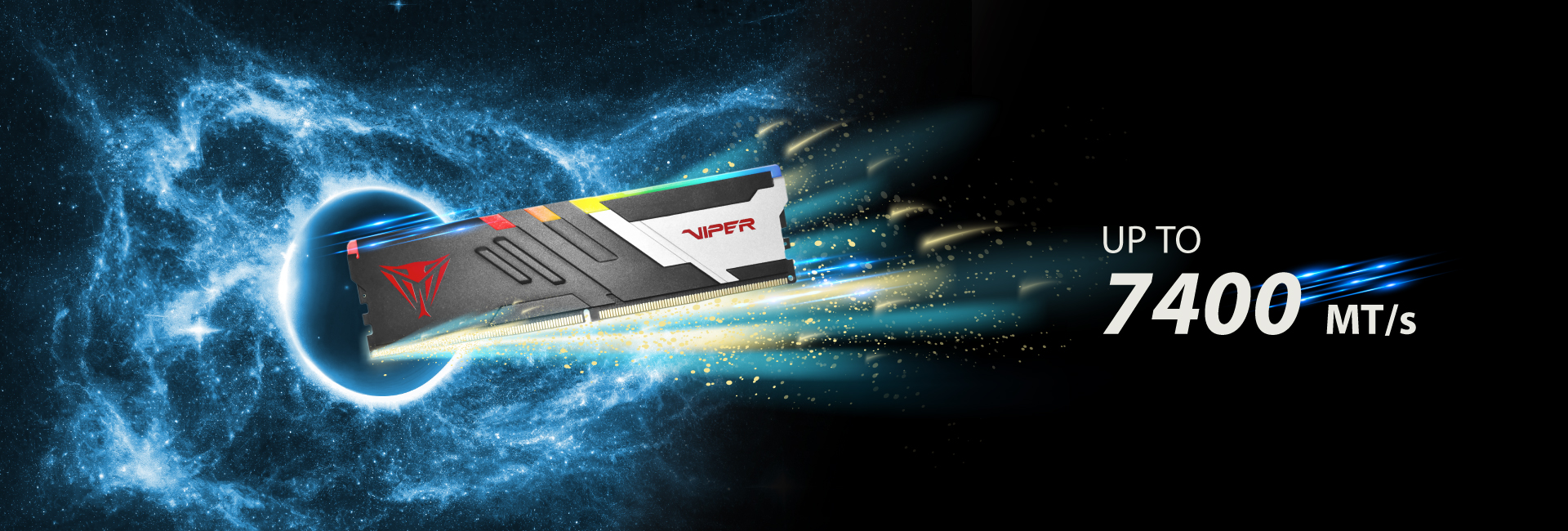 Pamięć Patriot Viper Venom RGB, DDR5, 32 GB, 6000MHz, CL36 (PVVR532G600C36K)