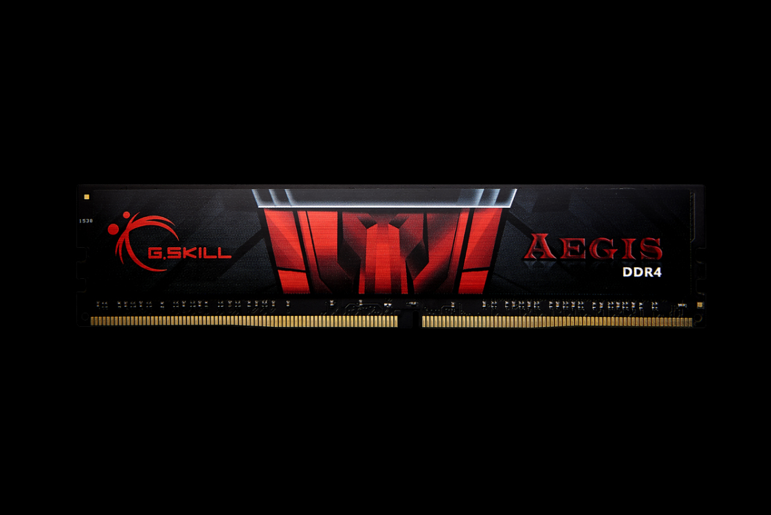 Pamięć G.Skill Aegis, DDR4, 16 GB, 2666MHz, CL19 (F4-2666C19S-16GIS)