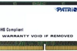 Pamięć do laptopa Patriot Signature, SODIMM, DDR4, 16 GB, 2400 MHz, CL17 (PSD416G24002S)