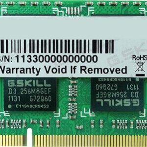 Pamięć do laptopa G.Skill SODIMM, DDR3, 8 GB, 1600 MHz, CL11 (FA-1600C11S-8GSQ)