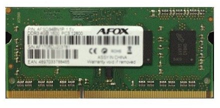 Pamięć do laptopa AFOX DDR3 8GB 1866MHz LV 1,35V (AFSD38CK1L)