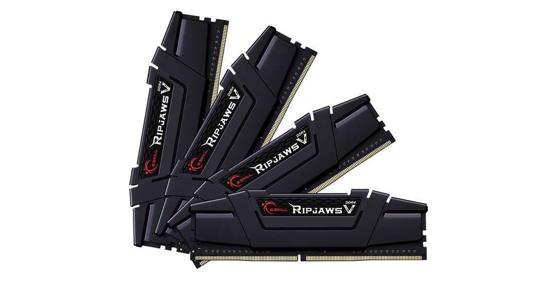 Pamięć G.Skill Ripjaws V, DDR4, 128 GB, 3200MHz, CL16 (F4-3200C16Q-128GVK)