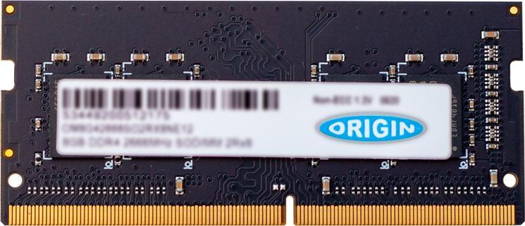 Pamięć do laptopa Origin SODIMM, DDR4, 16 GB, 3200 MHz, (OM16G43200SO1RX8NE12)