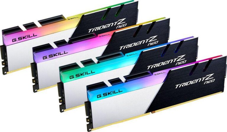 Pamięć G.Skill Trident Z Neo, DDR4, 64 GB, 3200MHz, CL16 (F4-3200C16Q-64GTZN)