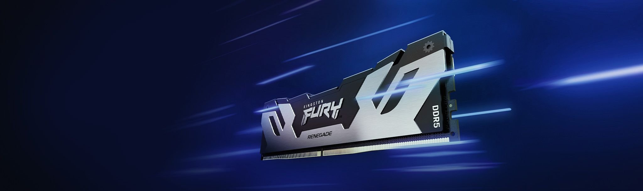 Pamięć Kingston Fury Renegade, DDR5, 32 GB, 6400MHz, CL32 (KF564C32RS-32)