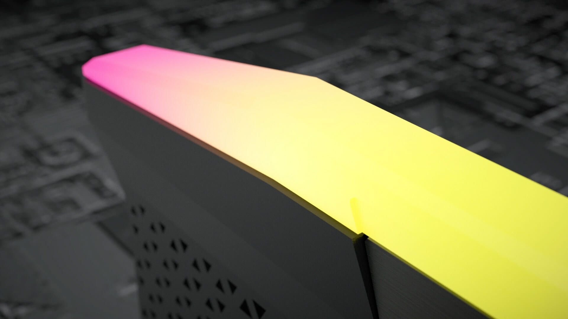 Pamięć Corsair Vengeance RGB, DDR5, 32 GB, 5600MHz, CL40 (CMH32GX5M2B5600C40W)