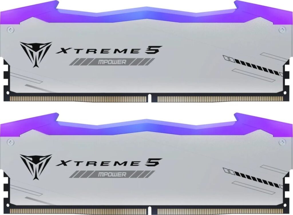 Pamięć Patriot Viper Xtreme 5 RGB MPower, DDR5, 32 GB, 8000MHz, CL38 (PVXR532G80C38KM)