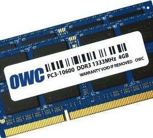 Pamięć do laptopa OWC SODIMM, DDR3, 8 GB, 1333 MHz, CL9 (OWC1333DDR3S08S)