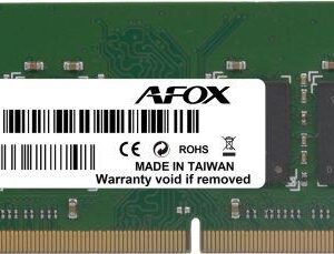 Pamięć do laptopa AFOX SODIMM, DDR3, 8 GB, 1333 MHz, (AFSD38AK1P)