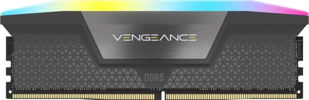 Pamięć Corsair Vengeance RGB, DDR5, 32 GB, 5200MHz, CL40 (CMH32GX5M1B5200Z40)