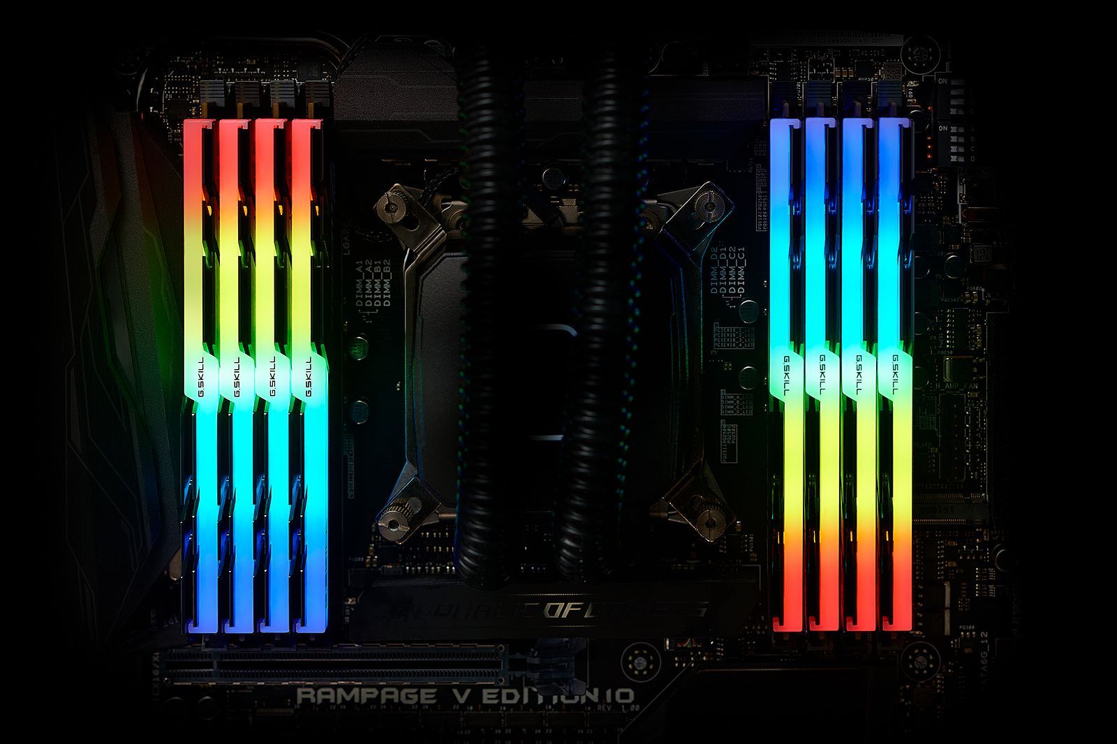 Pamięć G.Skill Trident Z RGB, DDR4, 64 GB, 3200MHz, CL16 (F4-3200C16Q-64GTZR)