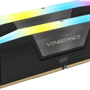 Pamięć Corsair Vengeance RGB, DDR5, 16 GB, 5200MHz, CL40 (CMH16GX5M2B5200Z40)