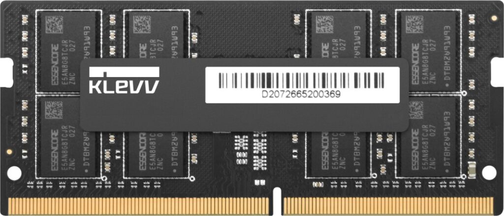 Pamięć do laptopa Klevv SO-DIMM moduł pamięci 16 GB 1 x 16 GB DDR4 3200 MT/s 260-pin SO-DIMM (KD4AGSA80-32N2200)