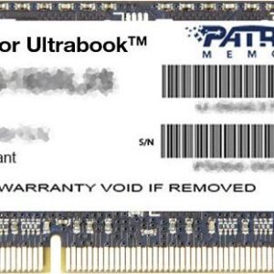 Pamięć do laptopa Patriot Signature, SODIMM, DDR3L, 4 GB, 1600 MHz, CL11 (PSD34G1600L81S)