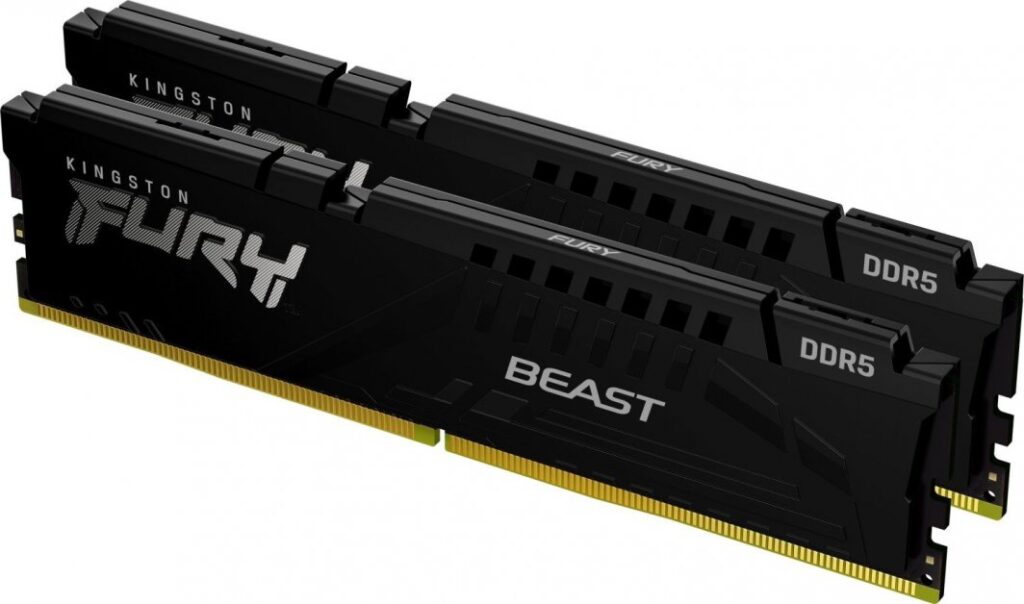 Pamięć Kingston Fury Beast, DDR5, 32 GB, 6000MHz, CL30 (KF560C30BBEK2-32)
