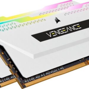 Pamięć Corsair Vengeance RGB PRO SL, DDR4, 32 GB, 3200MHz, CL16 (CMH32GX4M2E3200C16W)