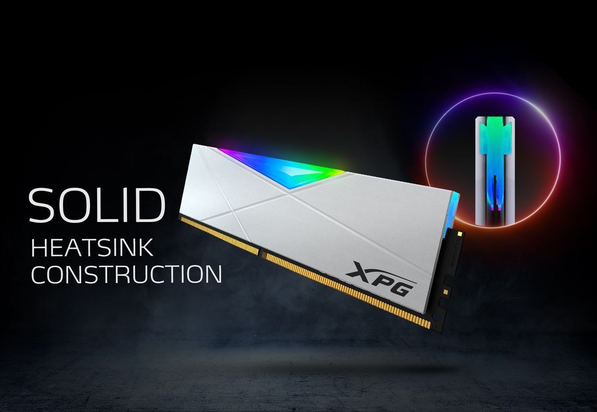 Pamięć ADATA XPG Spectrix D50, DDR4, 16 GB, 3200MHz, CL16 (AX4U32008G16A-DT50)