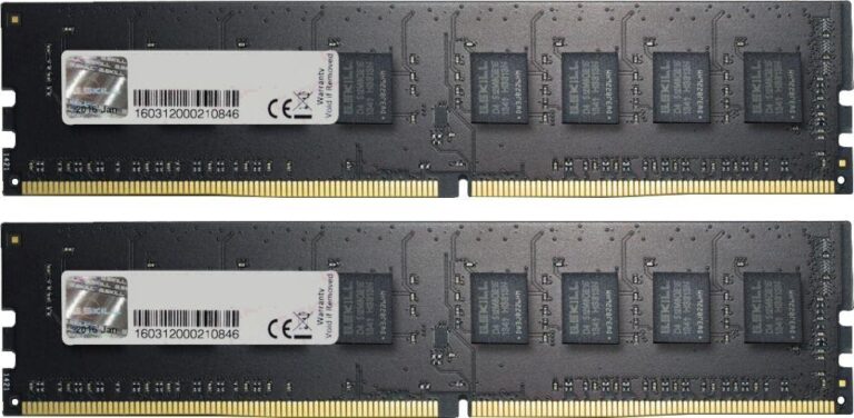 Pamięć G.Skill Value, DDR4, 16 GB, 2400MHz, CL17 (F4-2400C17D-16GNT)