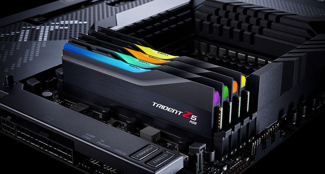 Pamięć G.Skill Trident Z5 RGB, DDR5, 64 GB, 6000MHz, CL32 (F5-6000J3238G32GX2-TZ5RK)