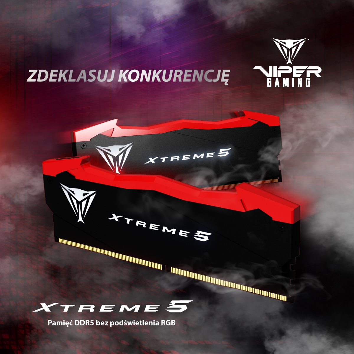 Pamięć Patriot Viper Xtreme 5, DDR5, 48 GB, 7600MHz, CL36 (PVX548G76C36K)