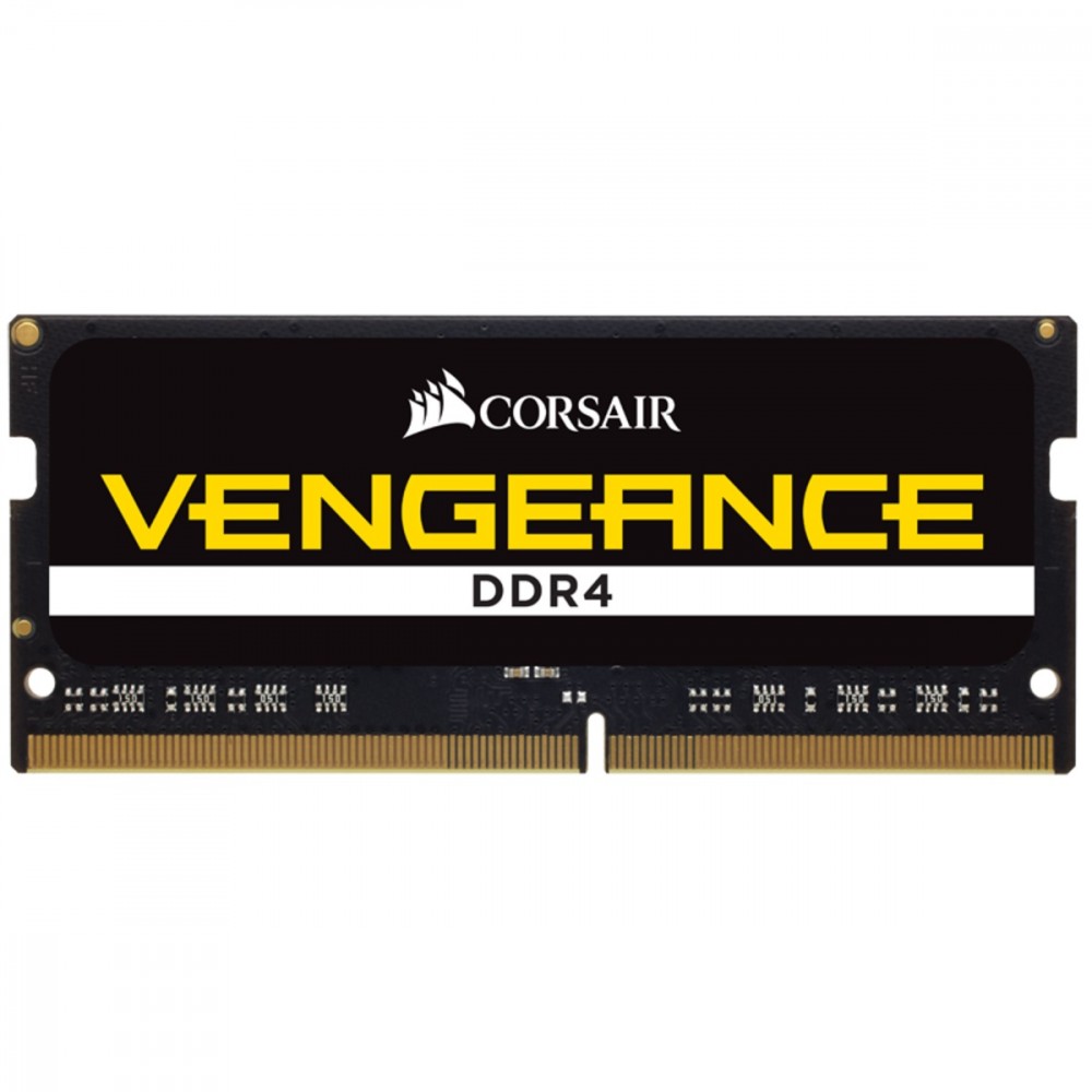 Pamięć do laptopa Corsair Vengeance, SODIMM, DDR4, 16 GB, 2400 MHz, CL16 (CMSX16GX4M1A2400C16)