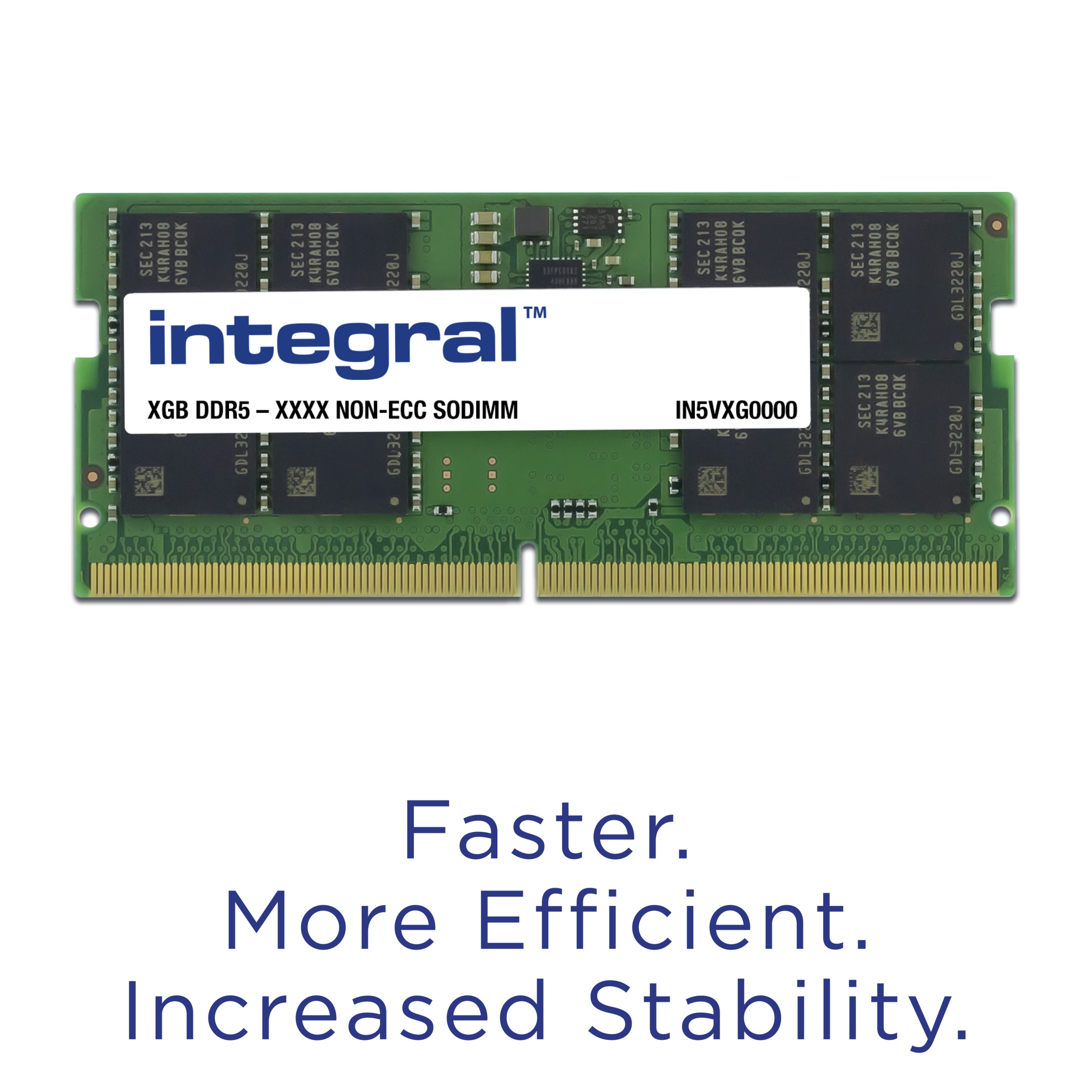 Pamięć do laptopa Integral Moduł pamięci 8 GB 1 x 8 GB DDR5 262-pin SO-DIMM (IN5V8GNHWBX)