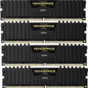 Pamięć Corsair Vengeance LPX, DDR4, 32 GB, 2666MHz, CL16 (CMK32GX4M4A2666C16)