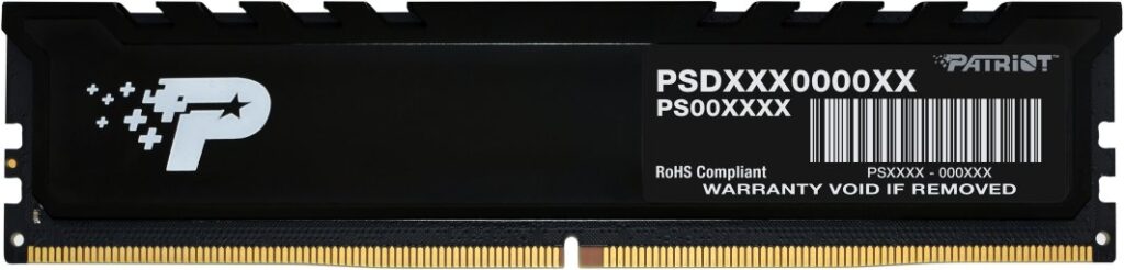 Pamięć Patriot Signature Premium, DDR5, 16 GB, 5600MHz, CL46 (PSP548G56002H1)