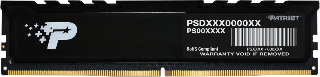 Pamięć Patriot Signature Premium, DDR5, 16 GB, 5600MHz, CL46 (PSP548G56002H1)