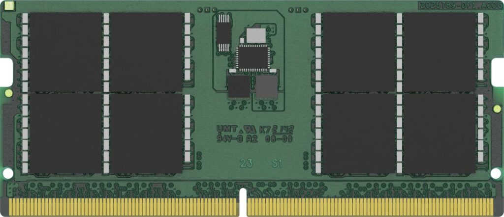 Pamięć do laptopa Kingston ValueRAM, SODIMM, DDR5, 48 GB, 5600 MHz, CL46 (KVR56S46BD8-48)