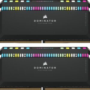 Pamięć Corsair Dominator Platinum RGB, DDR5, 64 GB, 6600MHz, CL32 (CMT64GX5M2B6600C32)