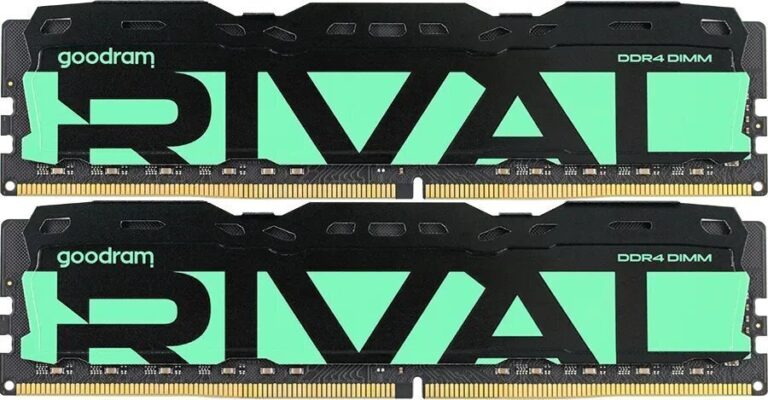 Pamięć GoodRam Rival Radiant, DDR4, 64 GB, 3200MHz, CL18 (GGRGD4-32L18/64GDC)
