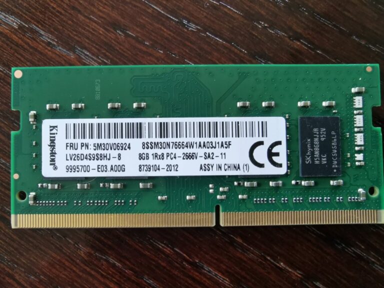 Pamięć do laptopa Lenovo 8GB D4 26S LV26D4S9S8HJ-8