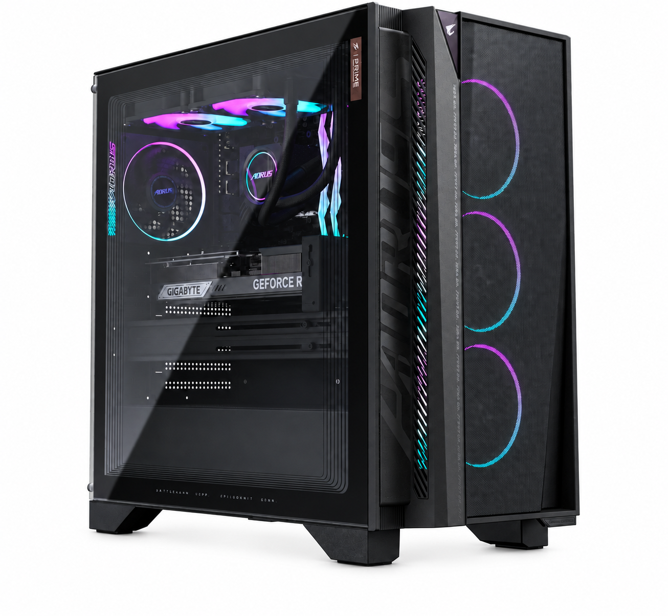 Komputer Gigabyte Aorus Prime 5 AP551, Ryzen 7 9800X3D, 32 GB, RTX 5080, 2 TB M.2 PCIe Windows 11 Home