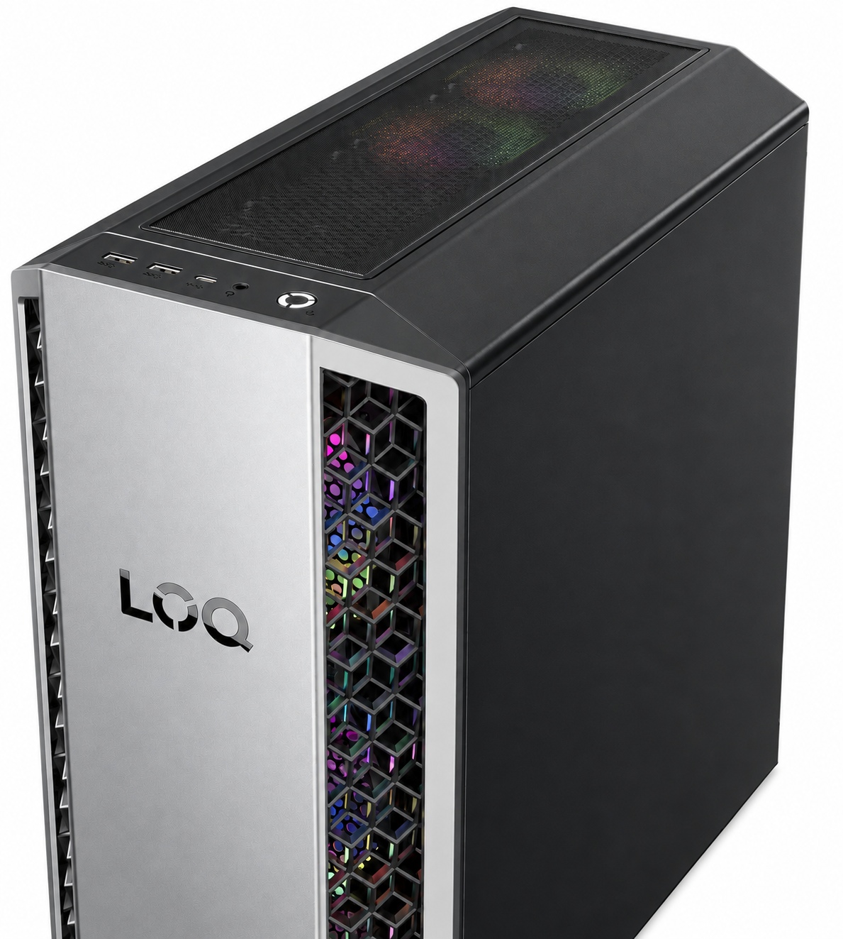 Komputer Lenovo LOQ Tower 26ADR10, Ryzen 7 8745HX, 16 GB, RTX 5050, 512 GB M.2 PCIe Windows 11 Home