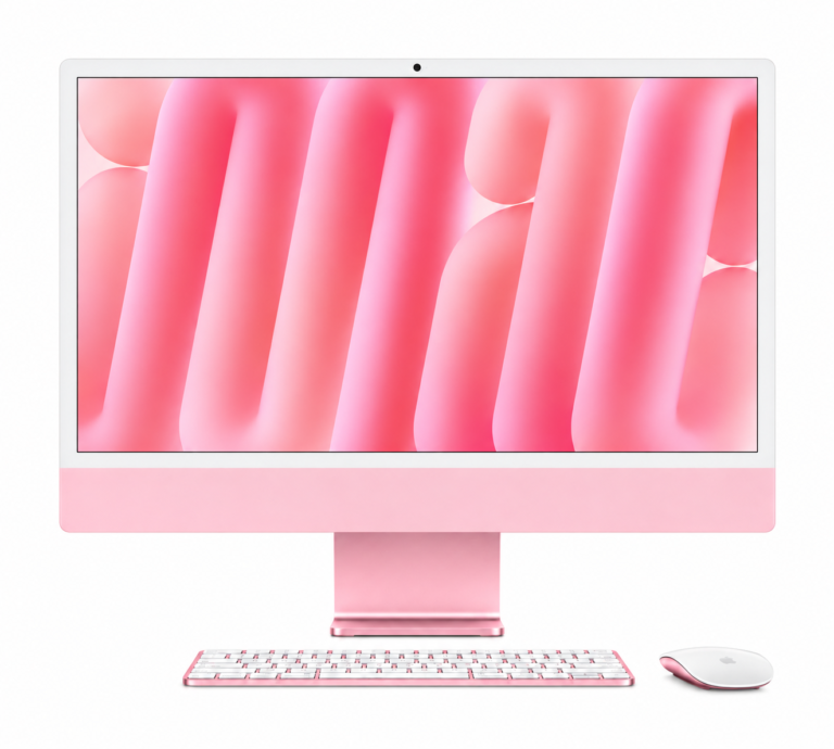 Komputer Apple iMac 24 M4 / 24 GB / 512 GB / 10R GPU / Różowy (MD2U4ZE/A)