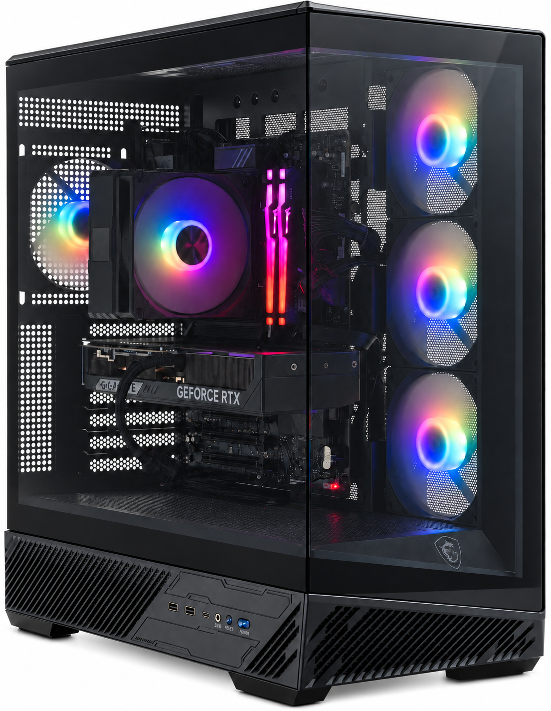 Komputer Game X G100, Core Ultra 7 265KF, 64 GB, RTX 5070 Ti, 512 GB M.2 PCIe Windows 11 Home