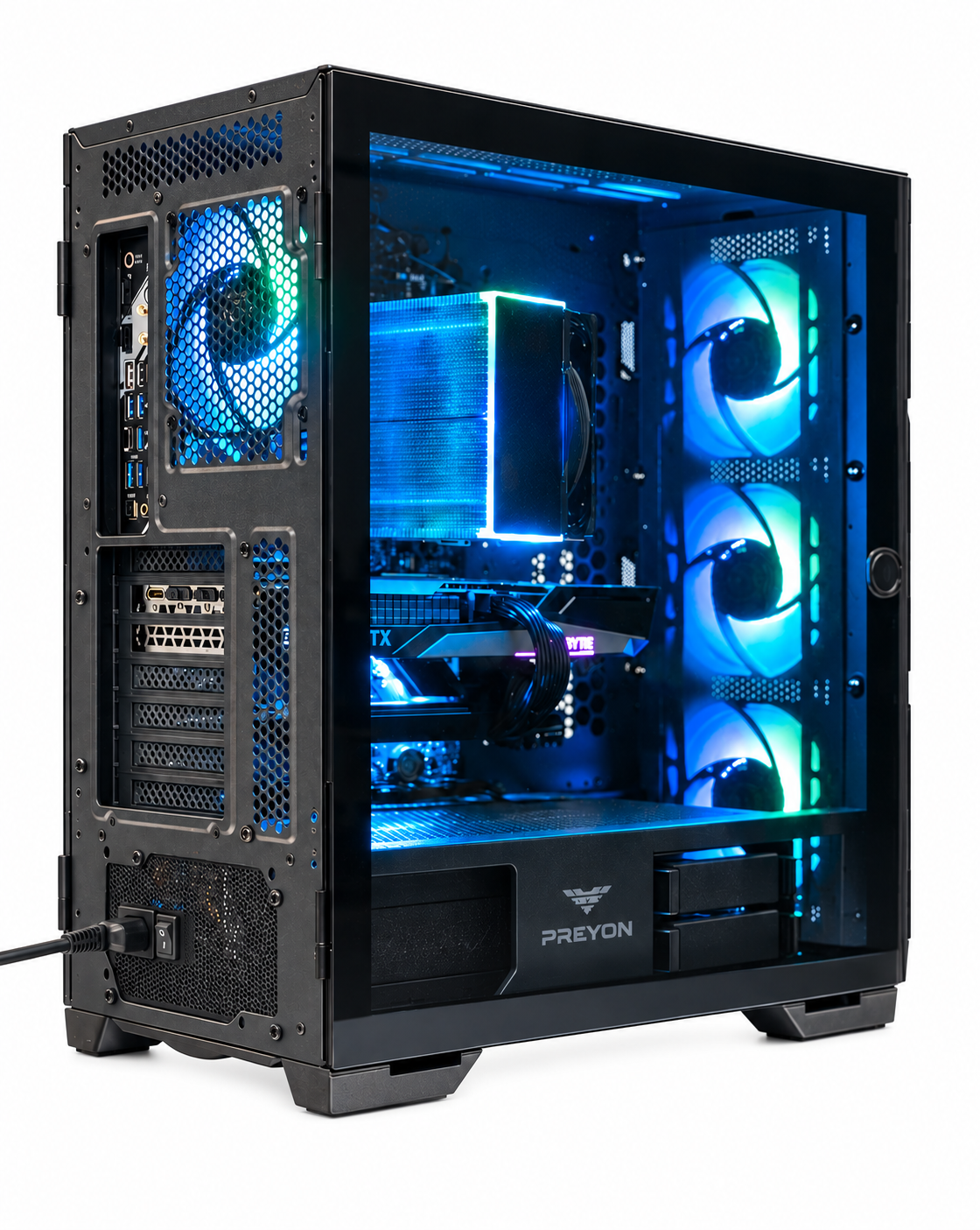Komputer Nest PRO 800 ARGB Ryzen 7 7800X3D, 32 GB, RTX 5070, 1 TB M.2 PCIe Windows 11 Home