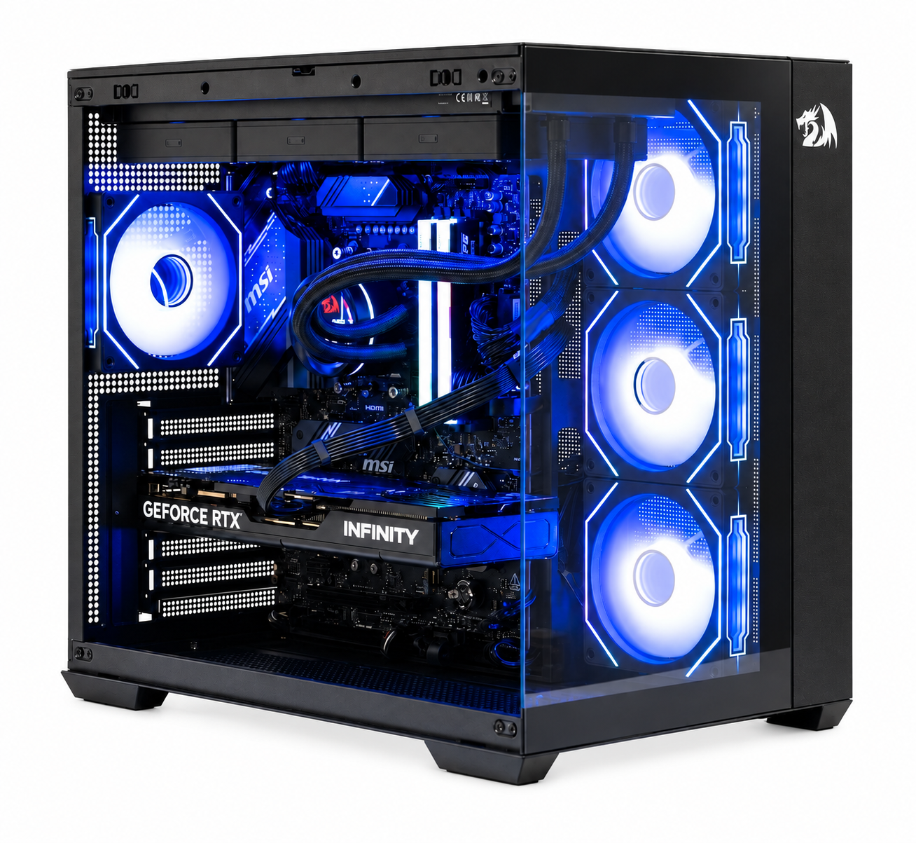 Komputer Game X G500, Ryzen 7 9700X, 32 GB, Radeon RX 9070 XT, 2 TB M.2 PCIe Windows 11 Pro