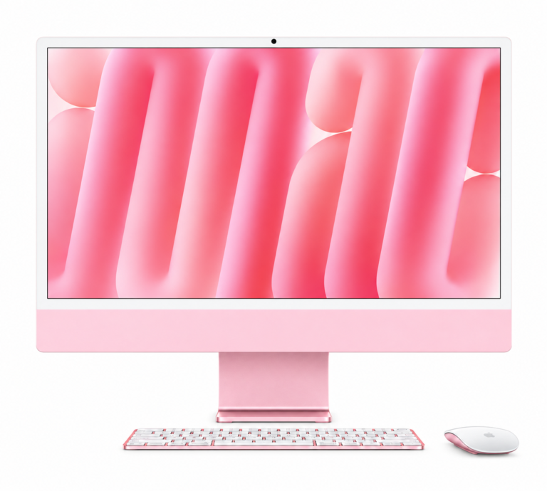 Komputer Apple iMac 24 M4 / 16 GB / 512 GB / 10R GPU / Różowy (MWV53ZE/A)