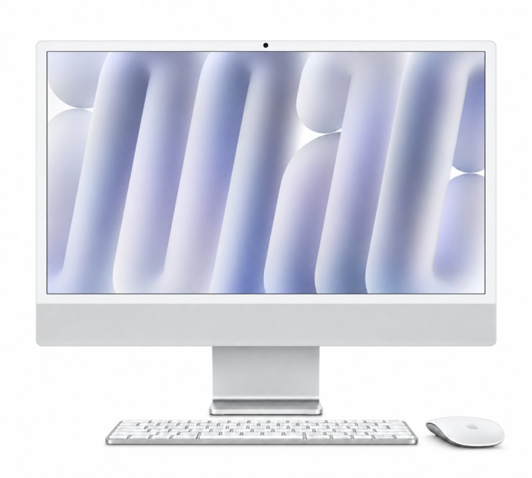 Komputer Apple iMac 24 M4 / 24 GB / 512 GB / 10R GPU / Srebrny (MCR24ZE/A)