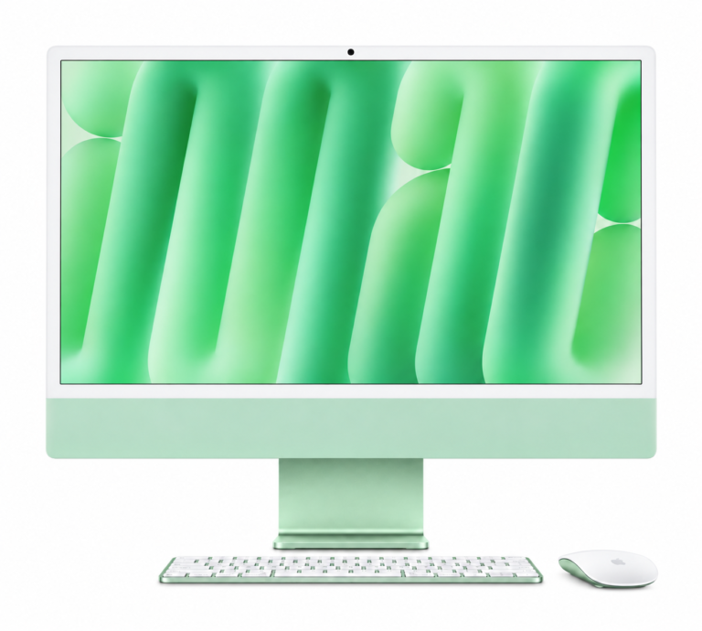 Komputer Apple iMac 24 M4 / 24 GB / 512 GB / 10R GPU / Zielony (MD2Q4ZE/A)