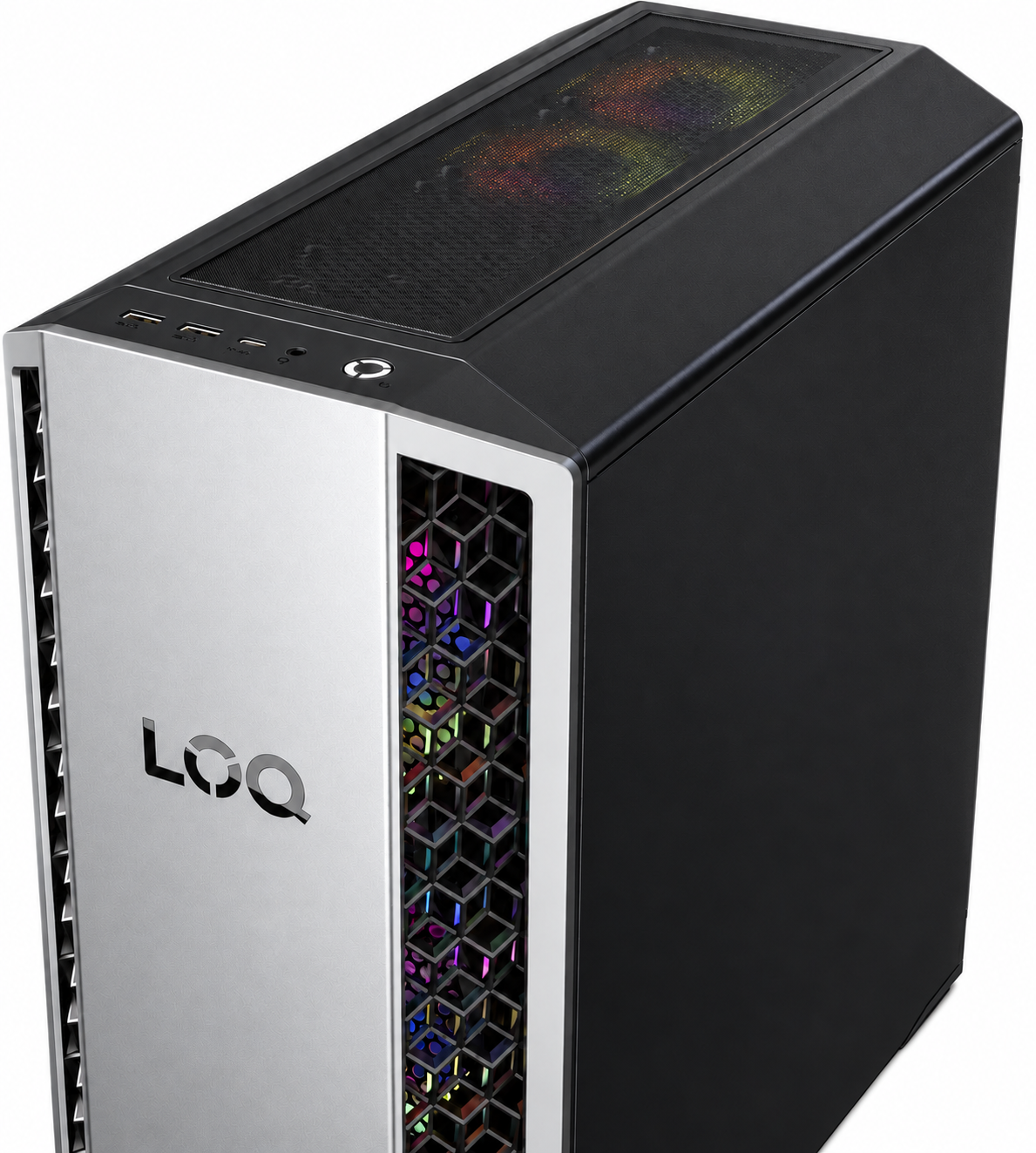 Komputer Lenovo LOQ Tower 26ADR10, Ryzen 7 8745HX, 32 GB, RTX 5060 Ti, 1 TB M.2 PCIe Windows 11 Home