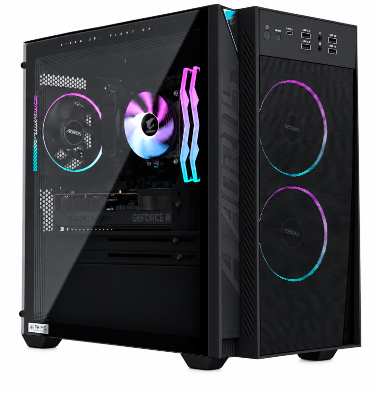 Komputer Gigabyte Aorus Prime 3 AP351, Ryzen 7 9700X, 16 GB, RTX 5060 Ti, 1 TB M.2 PCIe Windows 11 Home