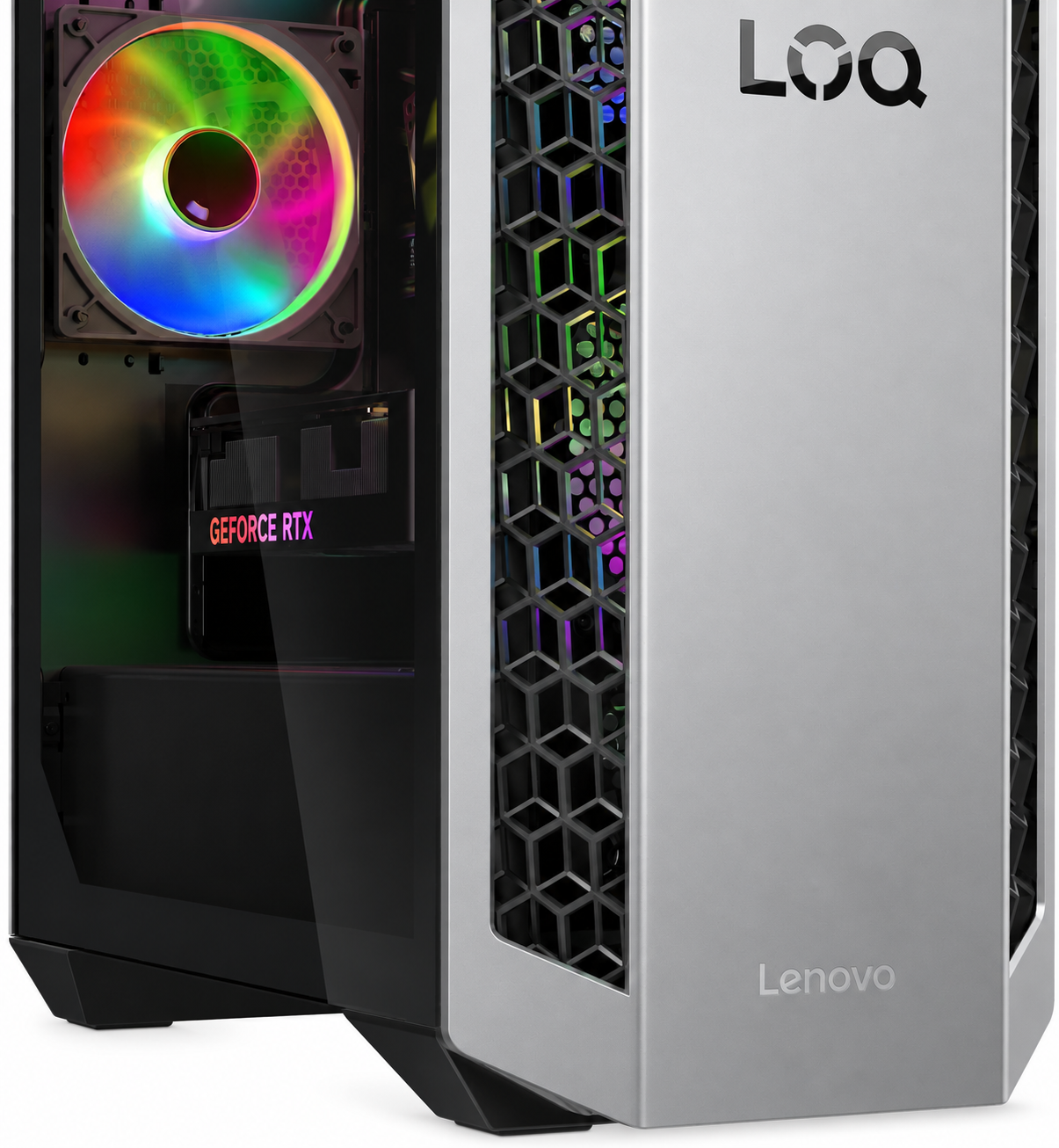 Komputer Lenovo LOQ Tower 26ADR10, Ryzen 7 8745HX, 16 GB, RTX 5050, 512 GB M.2 PCIe Windows 11 Home